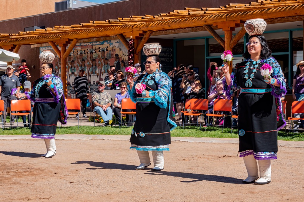 Zuni Culture performance, Zuni Mountains, New Mexico