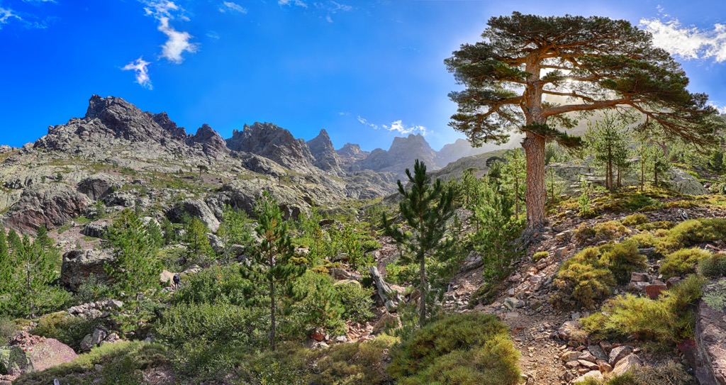 Best hiking. The GR-20, one of the world’s great through-hikes