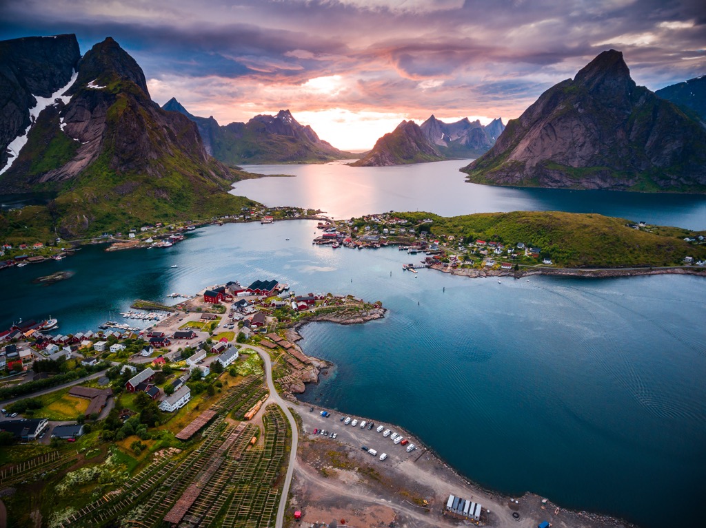 Best hiking. The Lofoten Islands, Norway
