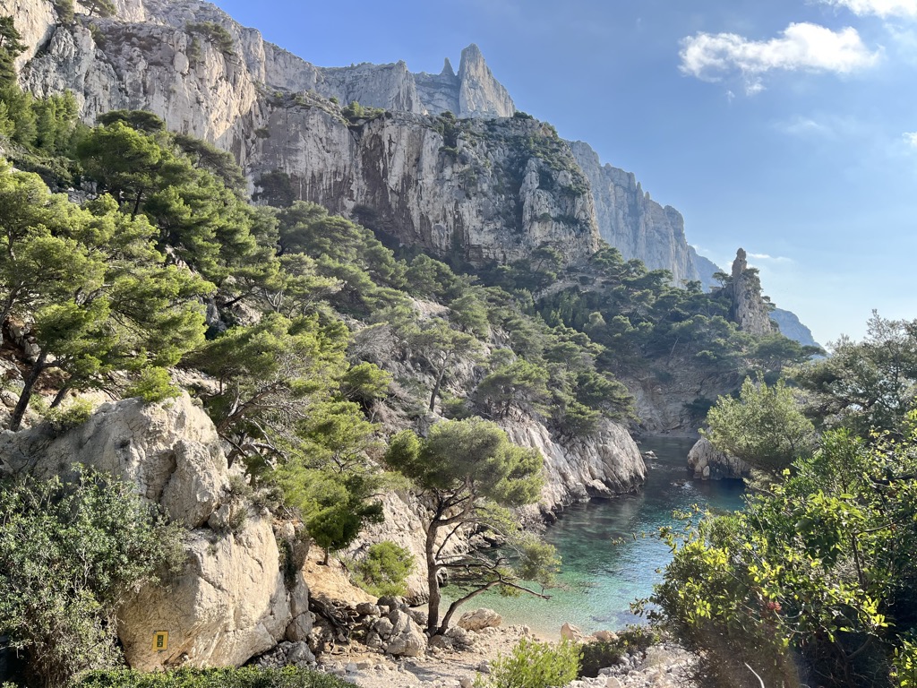 The Calanques des Sugiton. Access begins at the Luminy Campus. Photo: Sergei Poljak