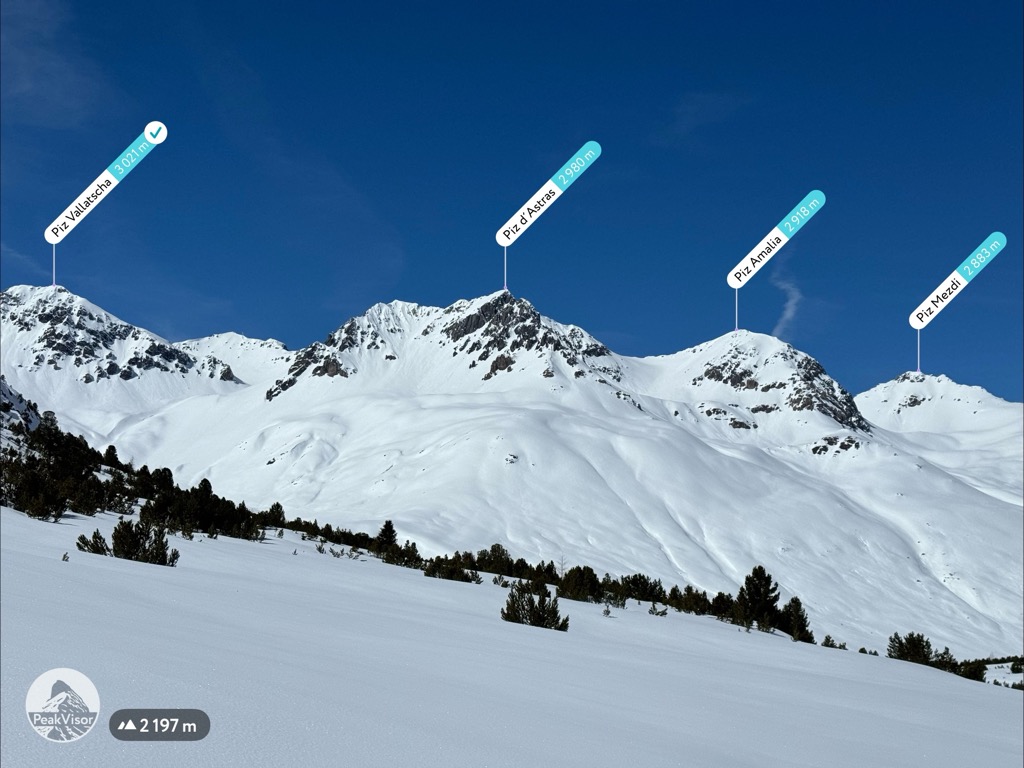 Piz Vallatscha. Sesvenna Alps