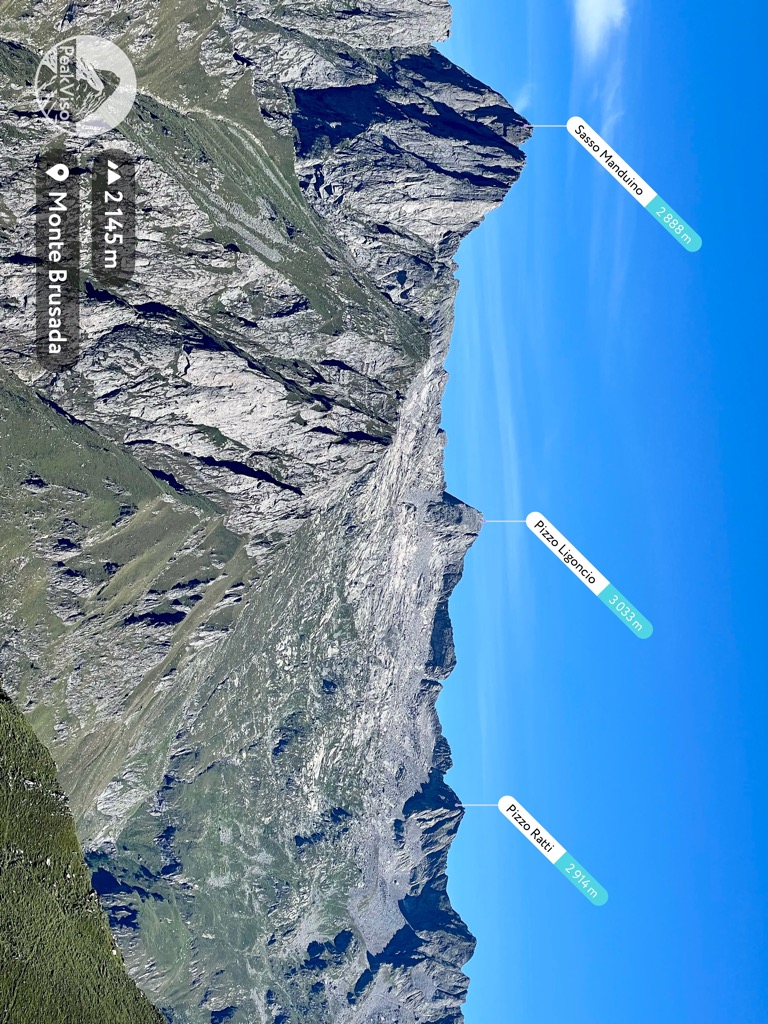 pizzo ligoncio, Val Bregaglia Range, Italy