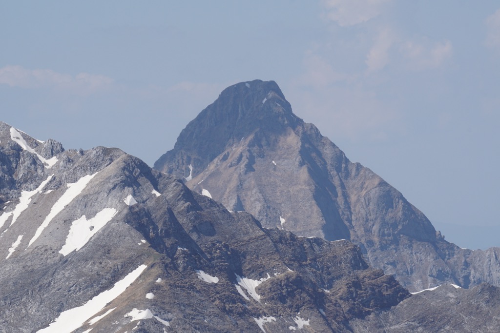 Mount Pisanino in spring