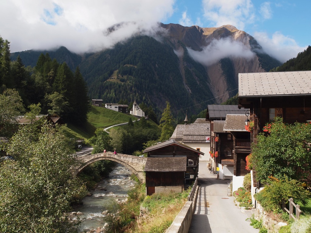 The Swiss postcard village of Binn