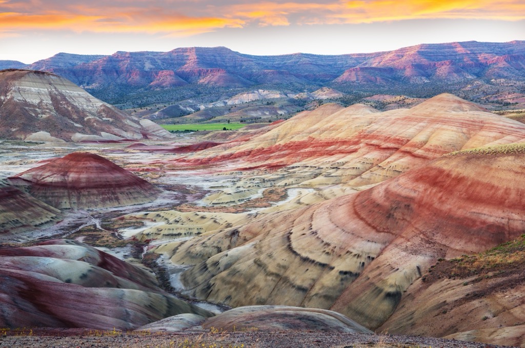The painted rock of John Day Fossil Beds National Monument, surely one of the most underappreciated national monuments in the U.S. Road Trip Eastern Oregon