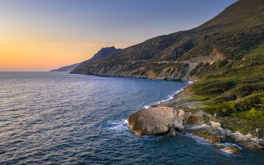 Cap Corse coastline