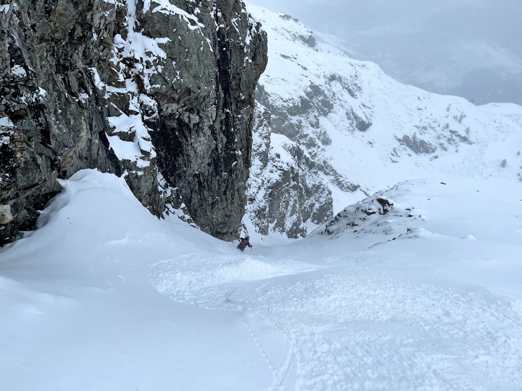 The Secrets to Finding the Best Snow Off-Piste. Happy trails. Photo: Sergei Poljak