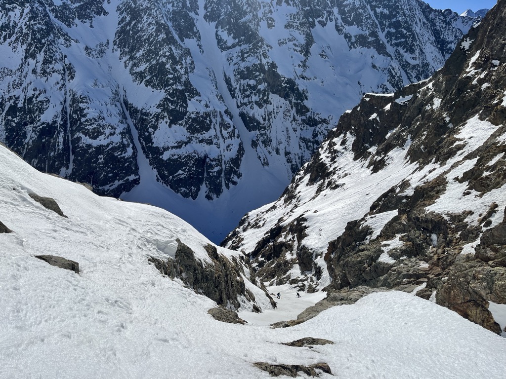 The Secrets to Finding the Best Snow Off-Piste. Sun-drenched spring slopes can offer great corn skiing. Photo: Sergei Poljak
