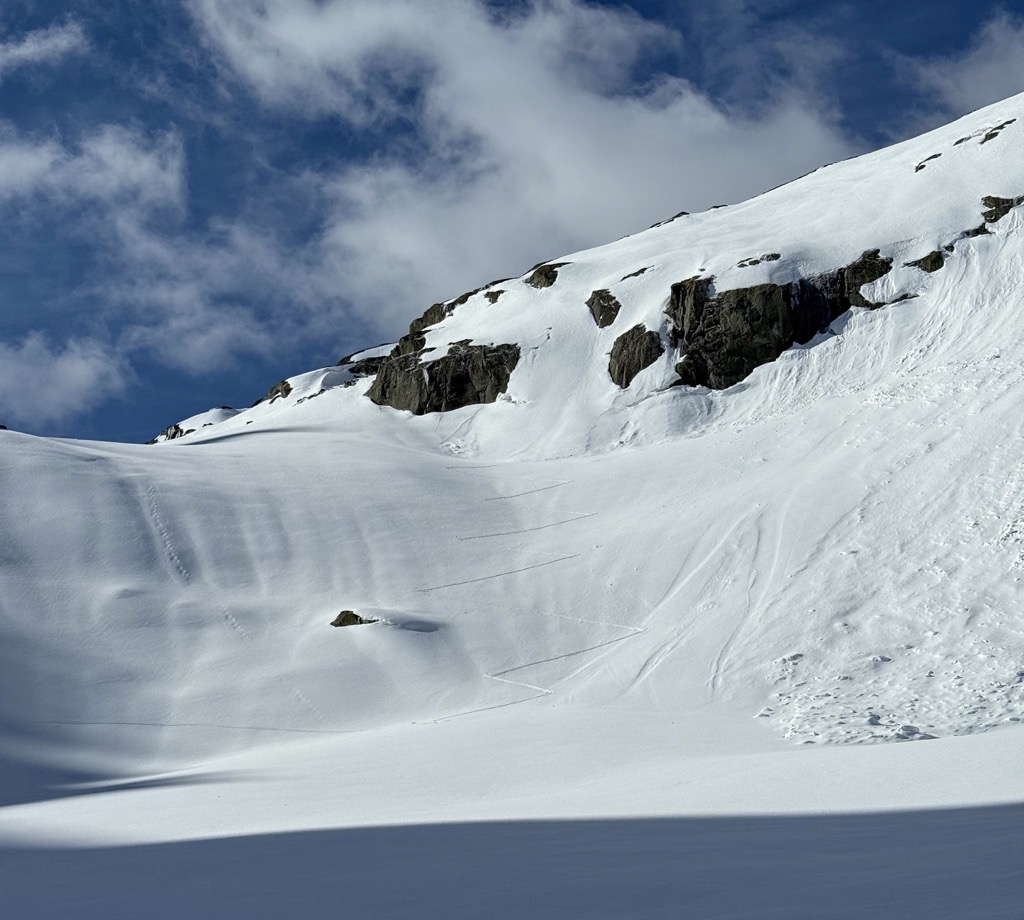 The Pizzo della Valleta summit ridge