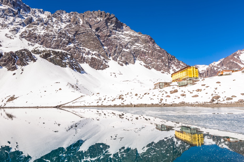 Portillo ski resort, Chile
