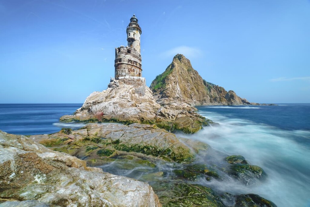Lighthouse, Sakhalin Region, Russia