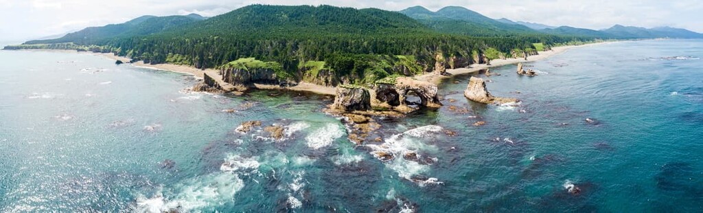 Cape Ptichiy, near by Velikan, Sakhalin Region, Russia