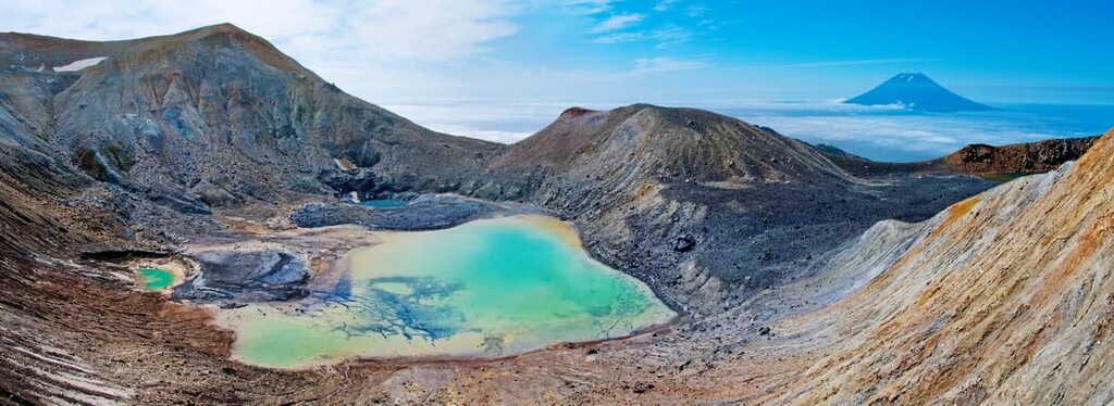 Ebeko Volcano, Paramushir Island, Sakhalin Region, Russia