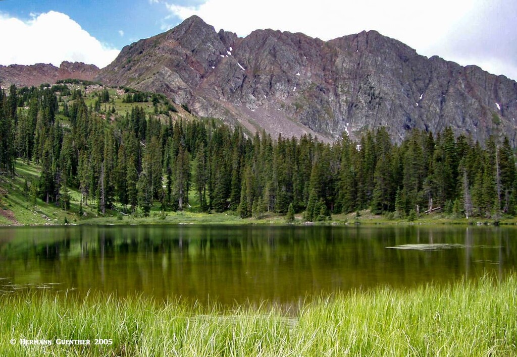 Crater Lake, North Twilight Peak. San Juan County, Colorado