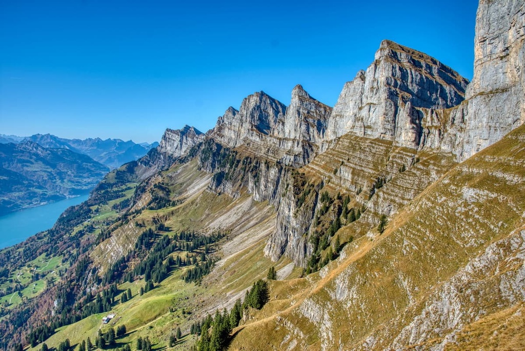 wallensee, Sankt Gallen, Switzerland