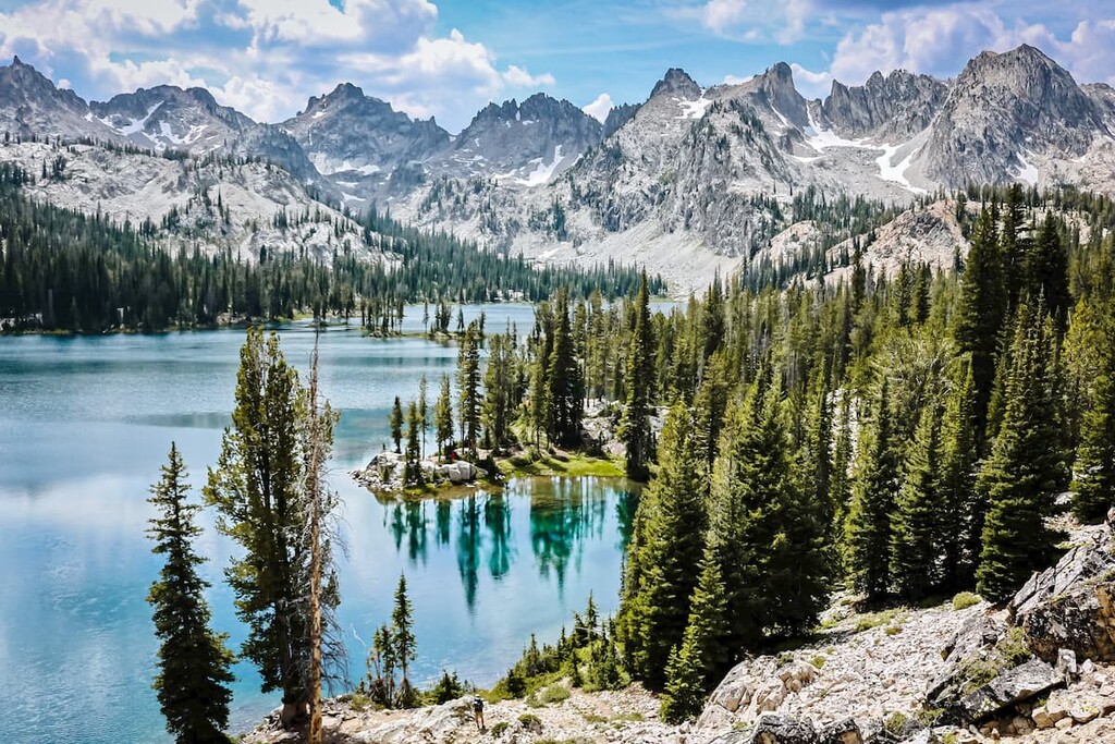 Alice Lake. Sawtooth Range