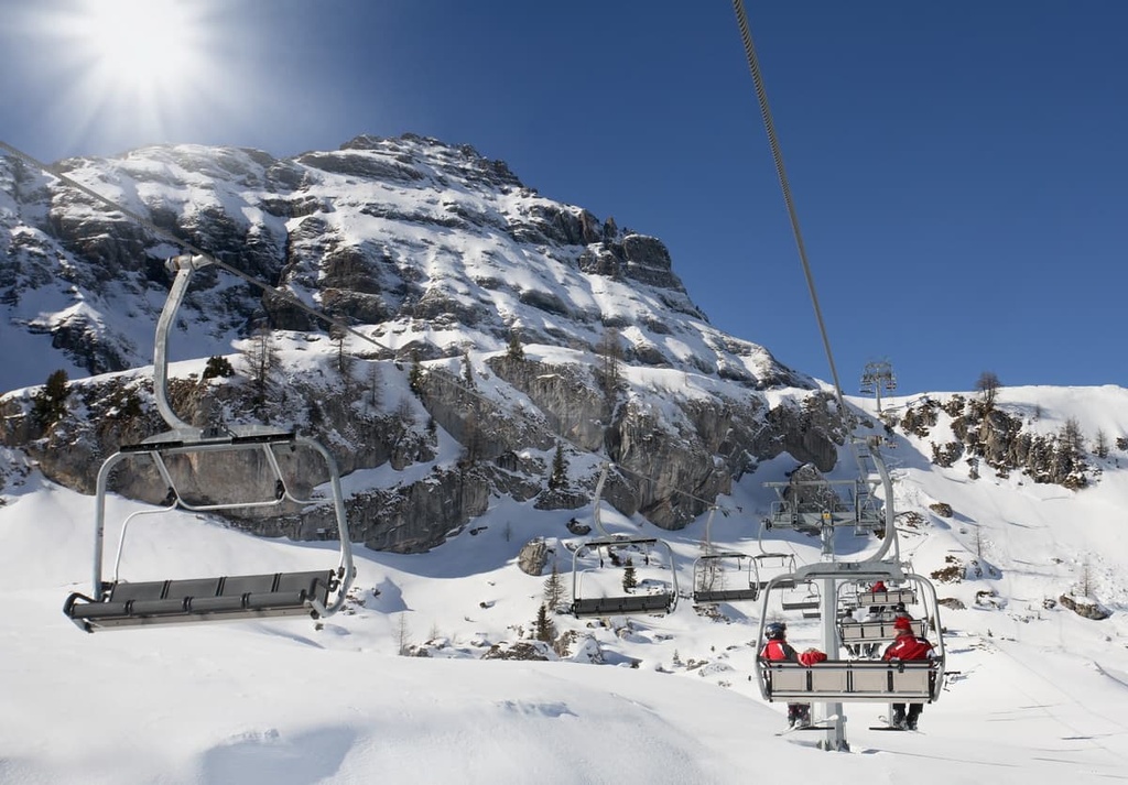 Ski Resort Civetta, Schiara Group, Dolomites, Belluno