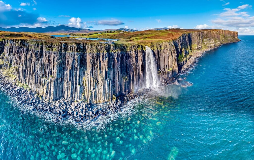 Kilt Rock and Mealt Falls,  Scotland