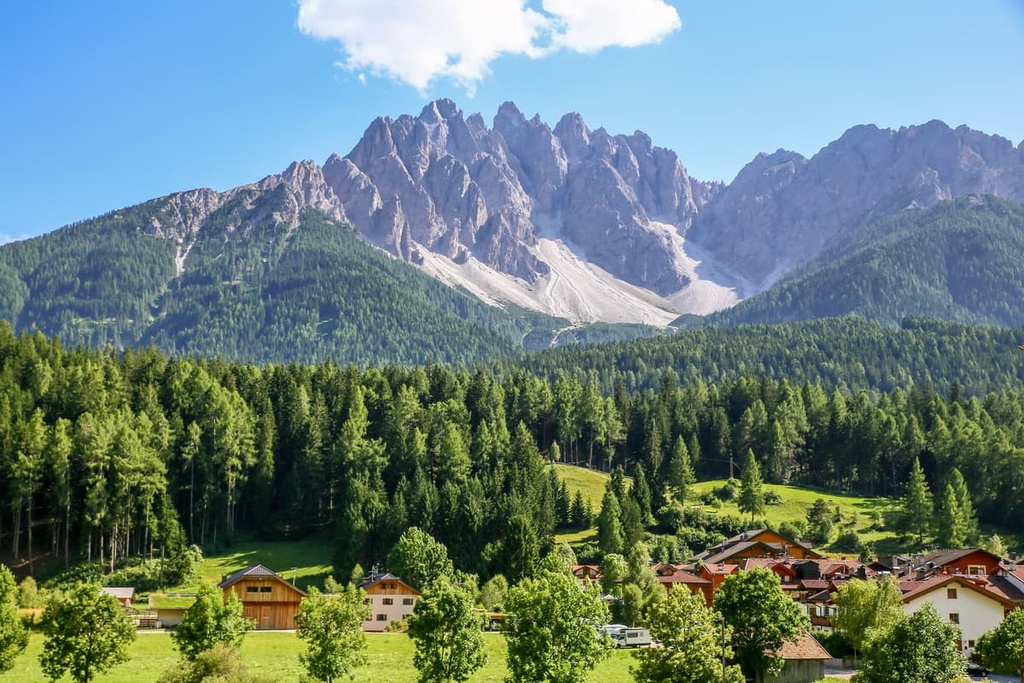 Sexten Dolomites, San Candido in Val Pusteria, Italy