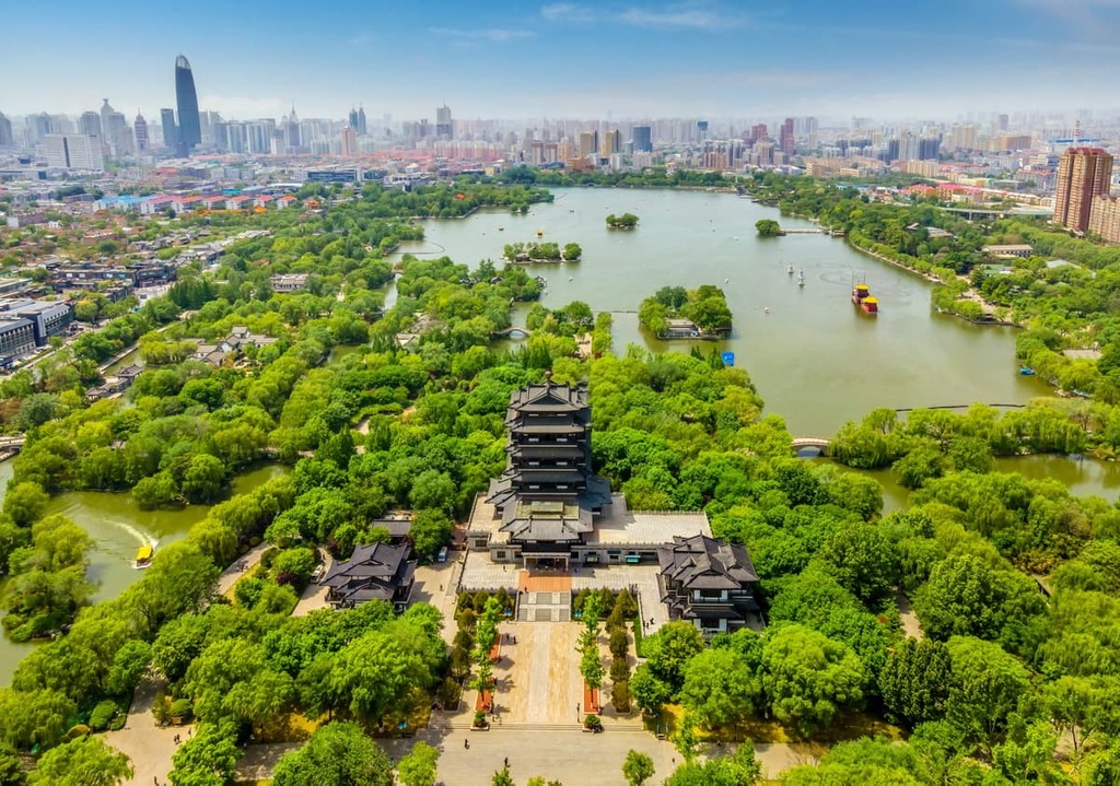 Jinan Daming Lake Park, Shandong, China