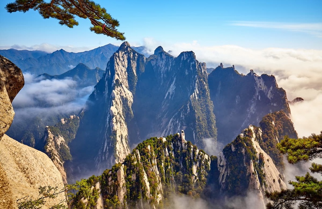 Huashan National Park, Shanxi, China