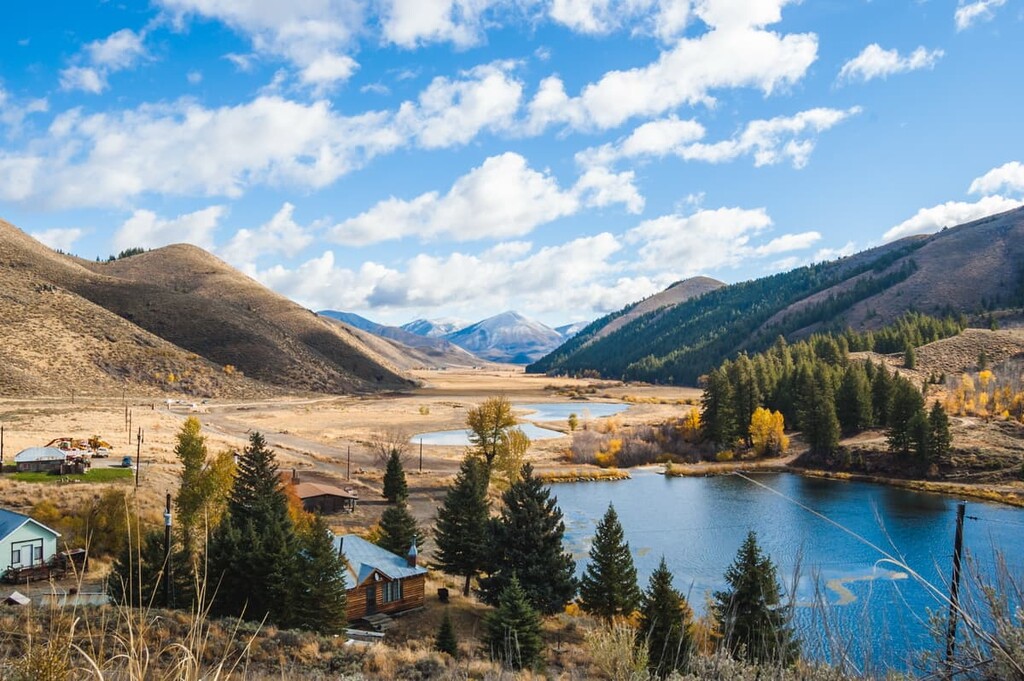 Deer Creek in Hailey, Smoky Mountains, Idaho