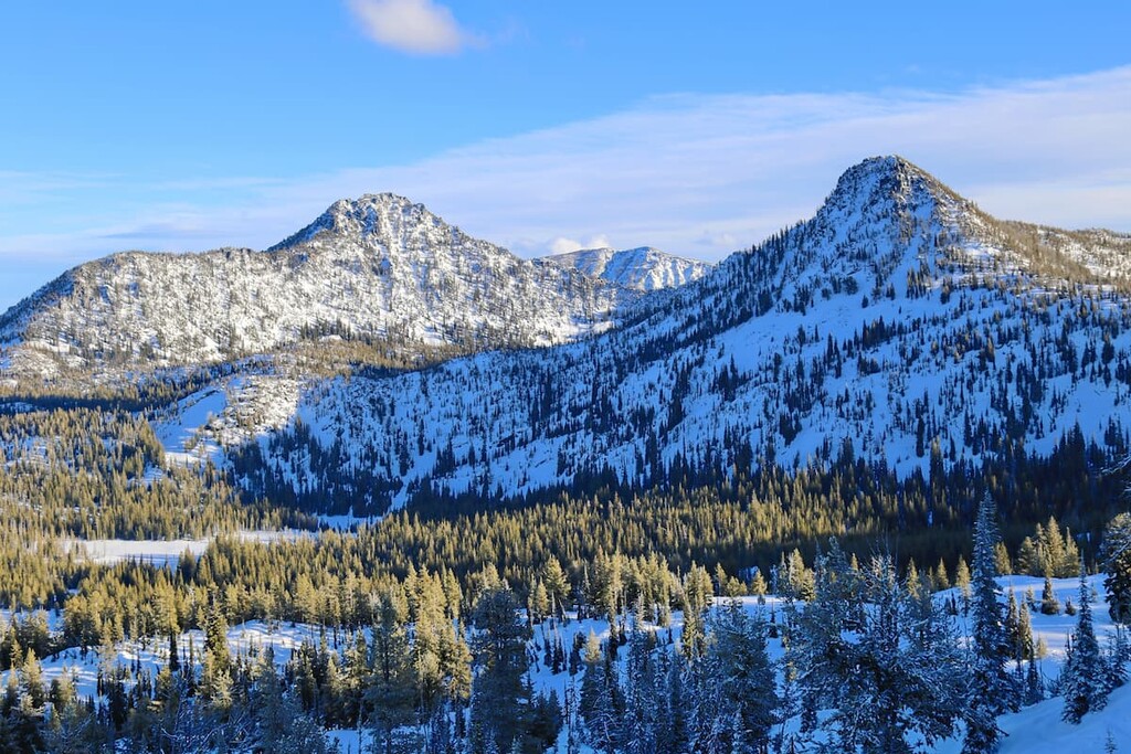 Elkhorn Mountains, Snake River Range, Idaho and Wyoming