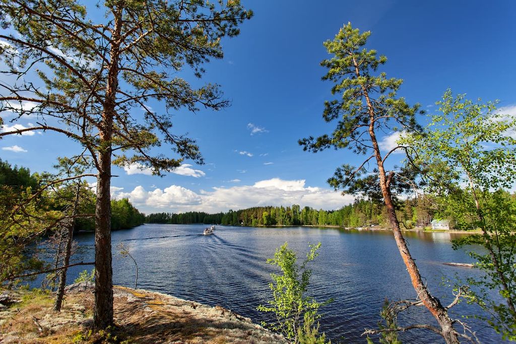 Saimaa lake, South Karelia, Finland