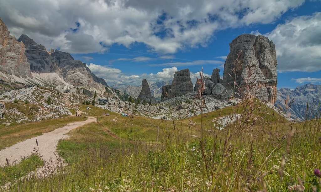 Lagazuoi refuge, Alta Via 1, South Tyrol, Italy