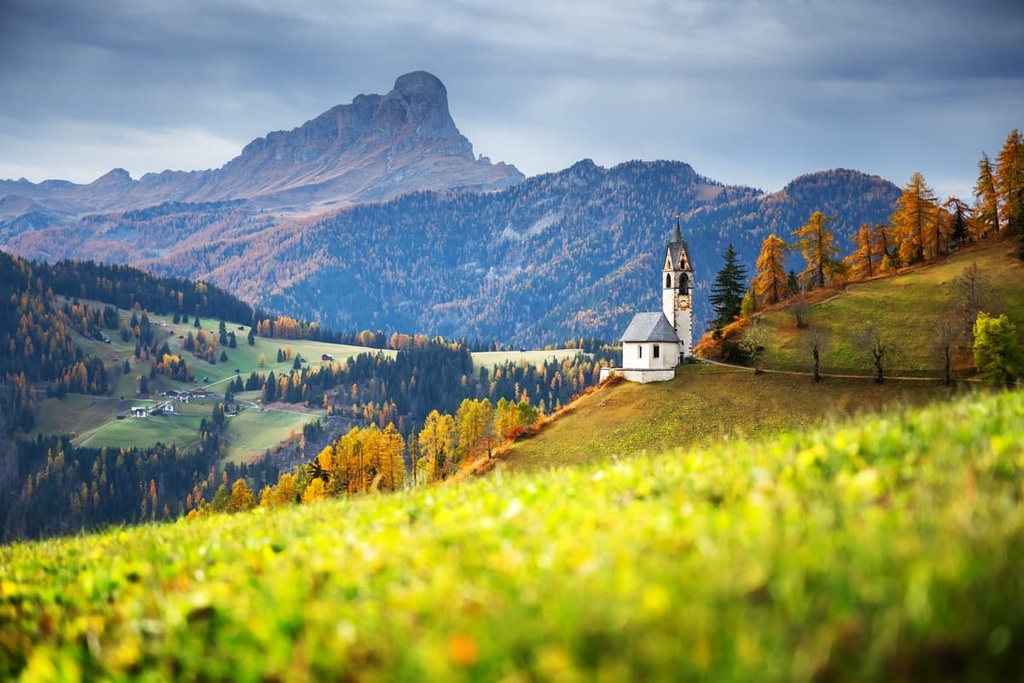 Santa Barbara church, South Tyrol, Italy