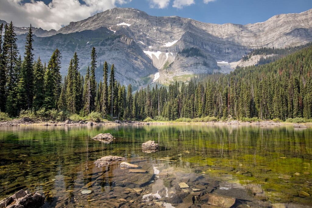 Mount Black Prince Cirque Trail, Spray Mountains, British Columbia 