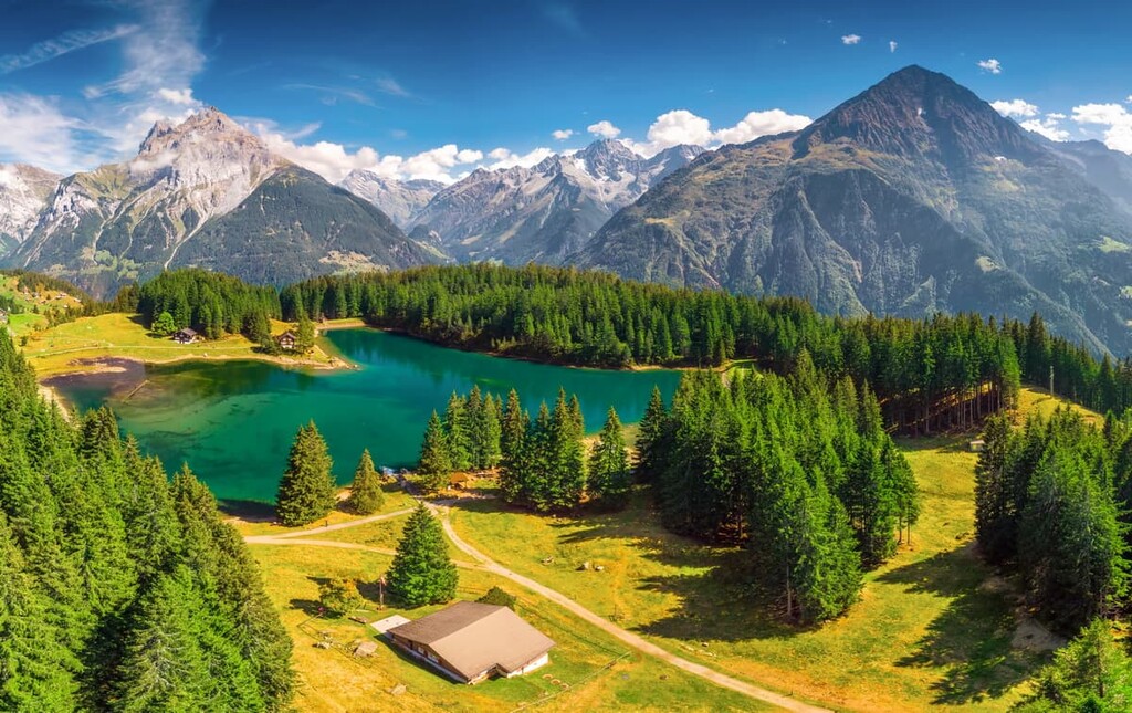 Arnisee is a reservoir in the Canton of Uri, Switzerland