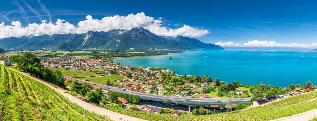 Lake Geneva, Vaud, Switzerland