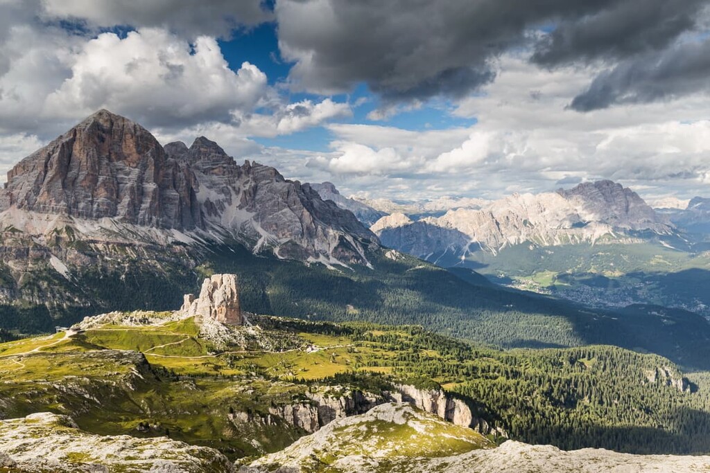 Boite River Valley, Ampezzo Dolomites, Italy