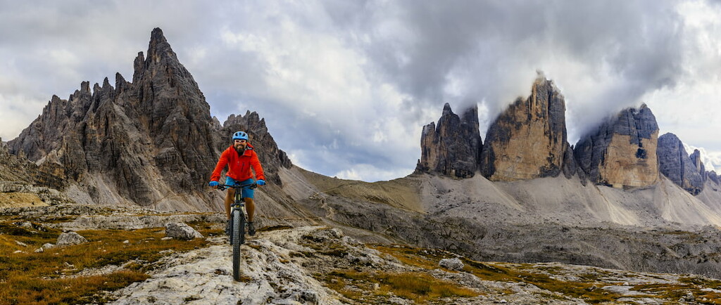 Cycling Tre Cime di Lavaredo, Italy