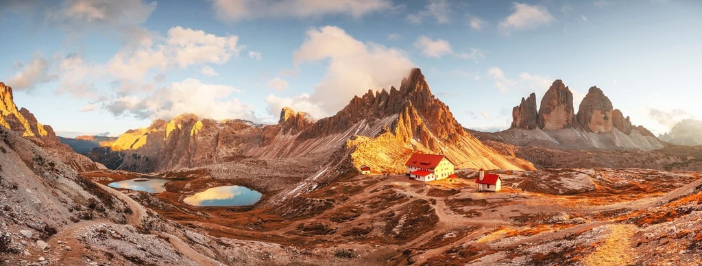 Tre Cime di Lavaredo, Sexten Dolomites, Italy