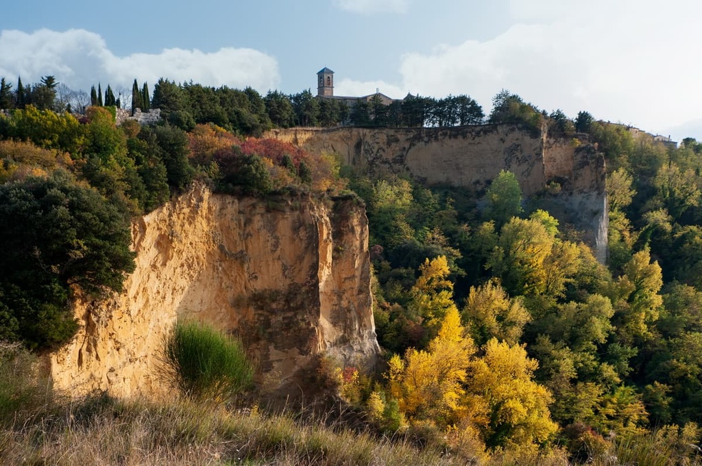 Cliffs (Balze) of Volterra, Tuscany, Italy