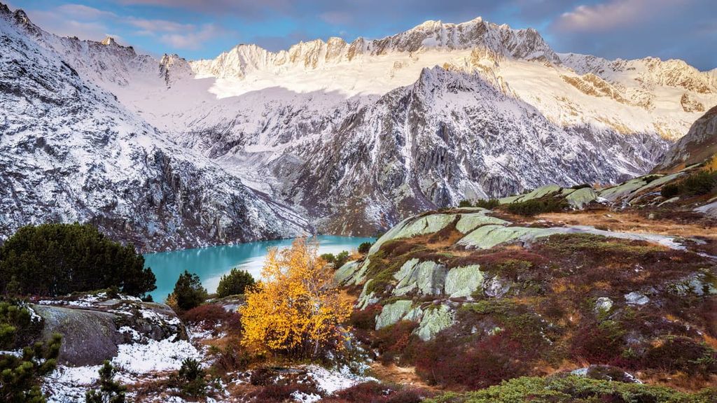 Dammastock mountain, Uri, Switzerland