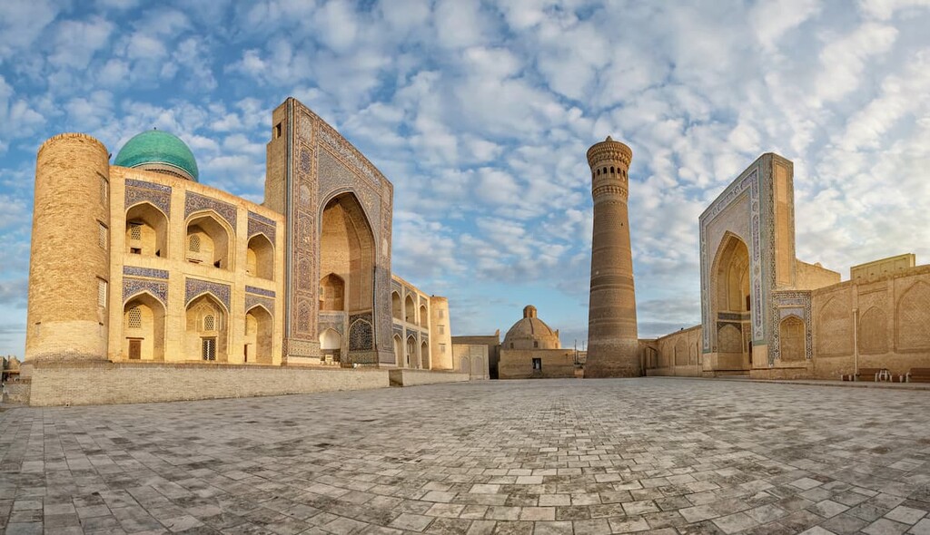 Kalan minaret in Bukhara, Uzbekistan