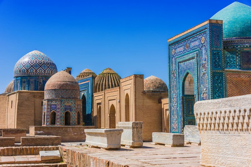 Shahi Zinda Mausoleum, Samarkand, Uzbekistan, Pamir-Alai