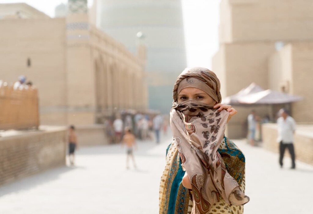 People, Samarkand, Uzbekistan