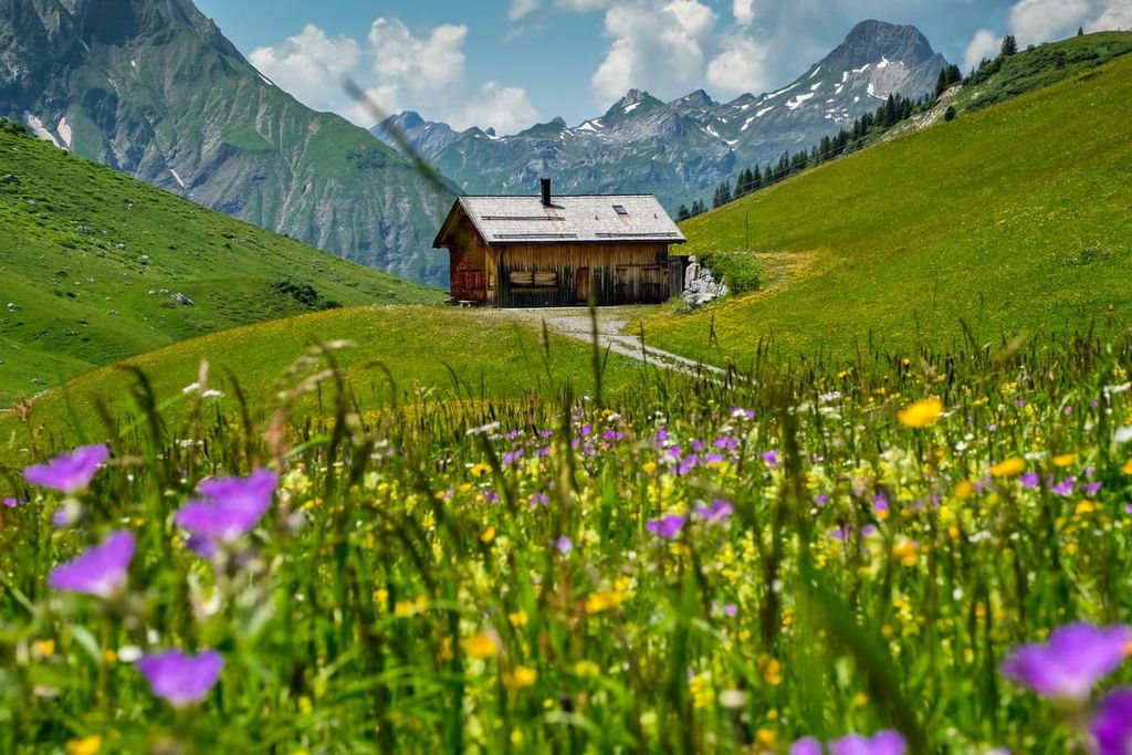 Wooden house, Vorarlberg, Austria