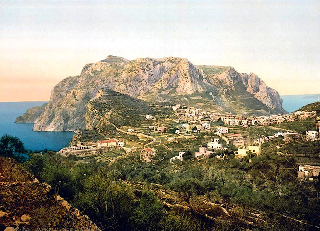 Mount Solaro, Capri Island, Apennenes, Italy