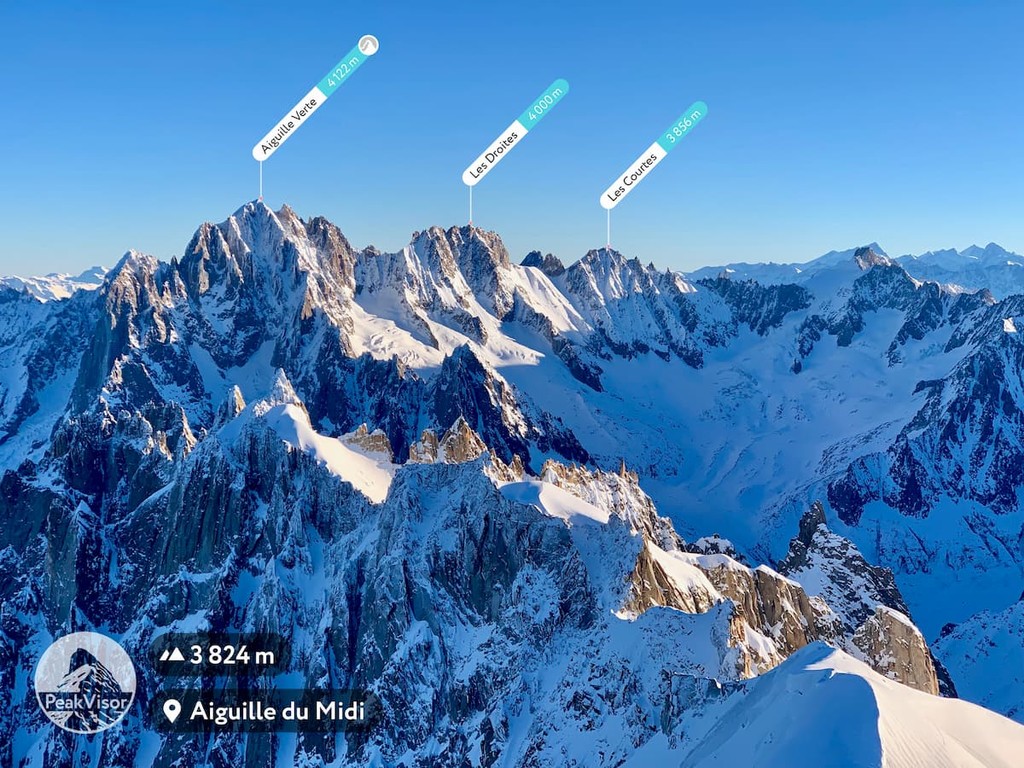 Aiguille Verte, Alps
