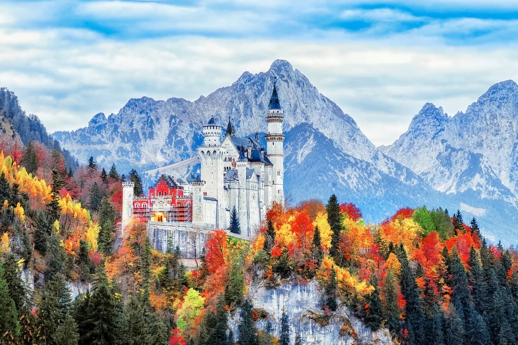 Neuschwanstein Castle in Germany
