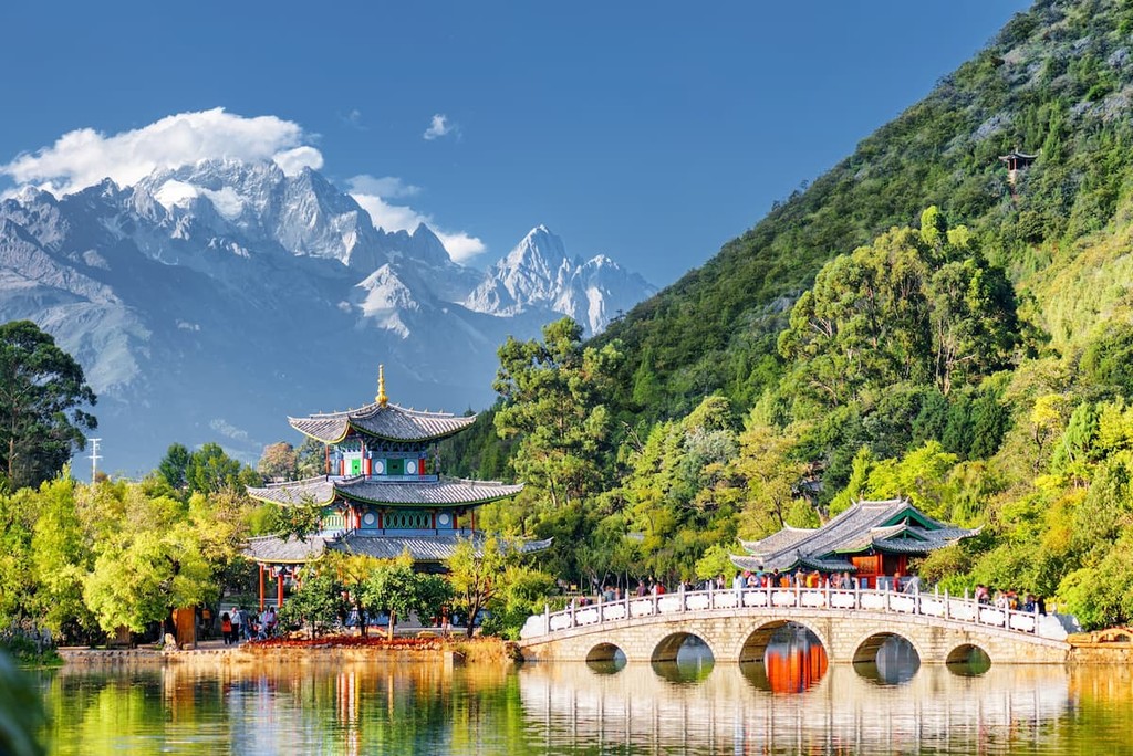 Jade Dragon Snow Mountain and the Black Dragon Pool