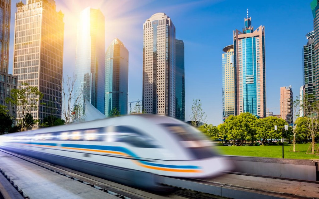 Subway station of Shanghai China