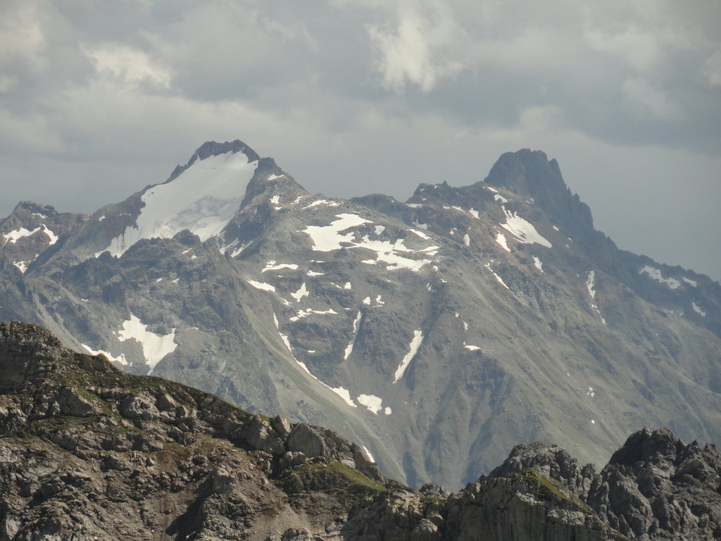 Pflunspitzen. Verwall Alps
