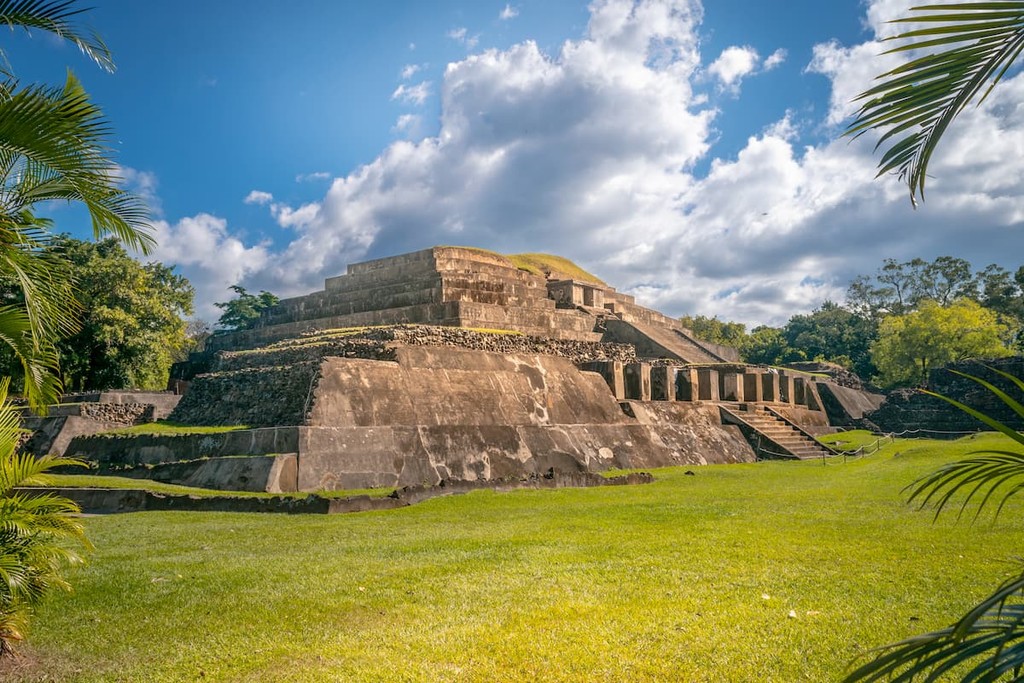 Mayan Pyramid of Tazumal, El Salvador.