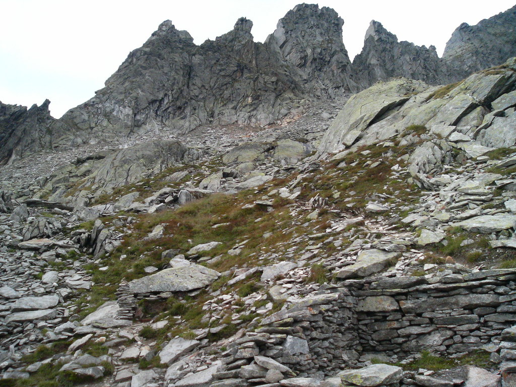 Paul Grohmann Monument. Zillertal Alps